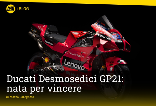 Ducati Desmosedici GP21: nata per vincere in MotoGP
